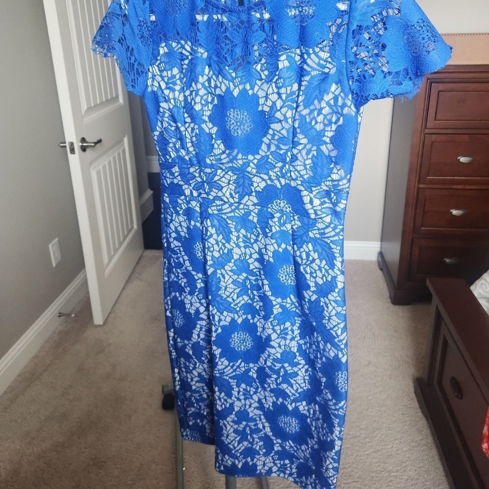 Women's Doneli Fashion Size Large Blue Dress